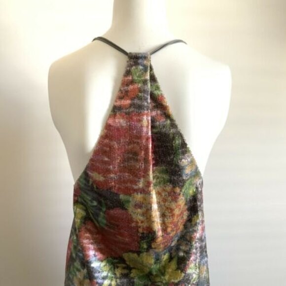 Free People Tangier Floral Sequin Mini Dress XS - Picture 6 of 11